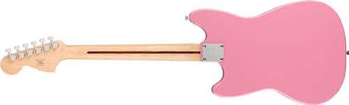 Squier by Fender スクワイヤー エレキギター Squier Sonic™ Mustang® HH, Maple Fingerboard, White Pickguard, Flash Pink ソフトケース付きの詳細・まとめ 画像