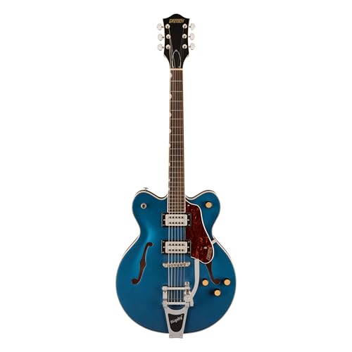 GRETSCH グレッチ セミアコ G2622T Streamliner™ Center Block Double-Cut with Bigsby®, Laurel Fingerboard, Broad’Tron™ BT-3S Pickups, Dark Denim ソフトケース付き 1