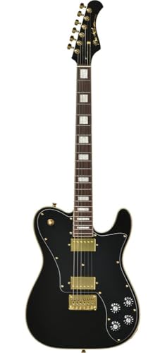 BACCHUS バッカス Universe Series BTLC-1-RSM/R BLK エレキギターの外観・全体像 画像