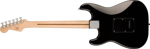 Squier by Fender スクワイヤー エレキギター Squier Sonic™ Stratocaster® HSS, Maple Fingerboard, Black Pickguard, Black ソフトケース付きの詳細・まとめ 画像