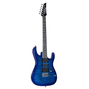 Ibanez(アイバニーズ)　GIOシリーズ　エレキギター　Transparent Blue Burst　GRX70QA-TBB 1