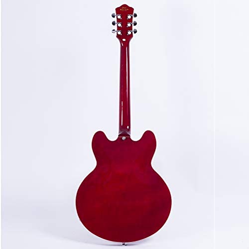 GROTE Jazz Electric Guitar Semi-Hollow Body (Red)の詳細・まとめ 画像