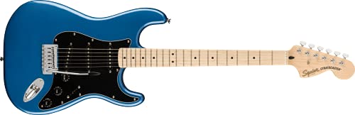 Squier by Fender エレキギター Affinity Series™ Stratocaster®, Maple Fingerboard, Black Pickguard, Lake Placid Blue ソフトケース付き 1
