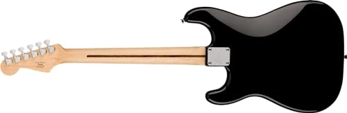 Squier by Fender スクワイヤー エレキギター Squier Sonic™ Stratocaster® HT H, Laurel Fingerboard, Black Pickguard, Black ソフトケース付き 最後 画像