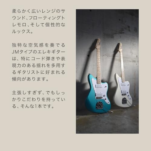 SELDER セルダー エレキギター JMタイプ JM-26M/ES (ソフトケース、シールドケーブル付属) 中間 画像