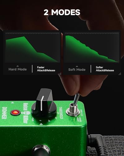 Donner ノイズゲート エフェクター ギター ペダル 2モード Noise Killer (ノイズゲート)の特徴・詳細 画像