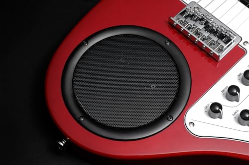 VOX(ヴォックス) アンプ内蔵ギター APC-1 リズムマシン搭載/エフェクター内蔵/トラベルギター/電池駆動 レッドの特徴・詳細 画像