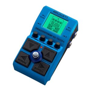 ZOOM MS-70CDR Plus 空間系マルチストンプ 149エフェクト搭載 ギター/ベース/シンセ対応 国内正規品 3年保証 1