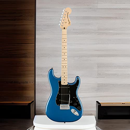 Squier by Fender エレキギター Affinity Series™ Stratocaster®, Maple Fingerboard, Black Pickguard, Lake Placid Blue ソフトケース付きの詳細・まとめ 画像