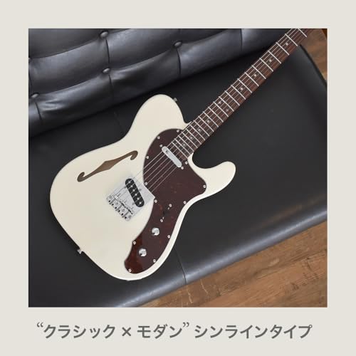 SELDER セルダー エレキギター シンライン テレキャスター タイプ TLT-20/DO (ソフトケース、シールドケーブル付属)の特徴・詳細 画像