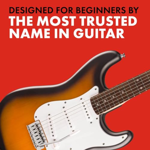 Squier by Fender スクワイヤー エレキギター Debut Collection™ Stratocaster®, Laurel Fingerboard, White Pickguard, 2-Color Sunburst ソフトケース付きの特徴・詳細 画像