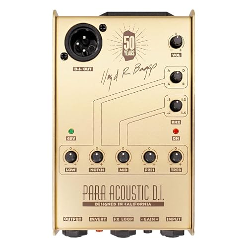 L.R.Baggs / 50th Anniversary Gold Para DI [PREAMP/DIRECT BOX] 【限定カラーモデル】の詳細・まとめ 画像