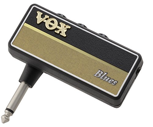 VOX ヘッドフォン ギターアンプ amPlug2 Blues ケーブル不要 ギターに直接プラグ・イン 自宅練習に最適 電池駆動 エフェクト内蔵 1