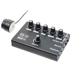 目的の音を拾う イコライザー内蔵！ フラットコンクリートマイク EQ-10 1