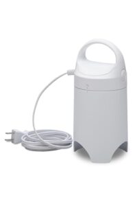 アール SAKuRAKu 電動吸引機 エアッシュ (アダプタ3種付き) 掃除機なしで吸引＆圧縮 (自立型/布団圧縮/衣類圧縮) Airsh 単品 白 (直径10×21cm) AIR-N01 1