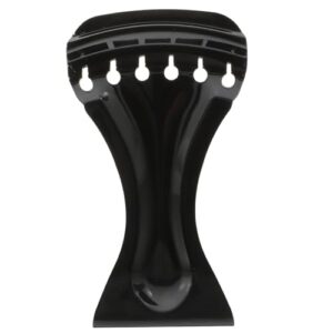 ABOOFAN 弦用 テールピース ブラック ドブロギター リゾネーターギター対応 エコーギター ブリッジ 交換部品 パーツ 1