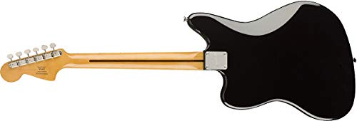 Squier by Fender エレキギター Classic Vibe '70s Jaguar®, Laurel Fingerboard, Black ソフトケース付きの特徴・詳細 画像