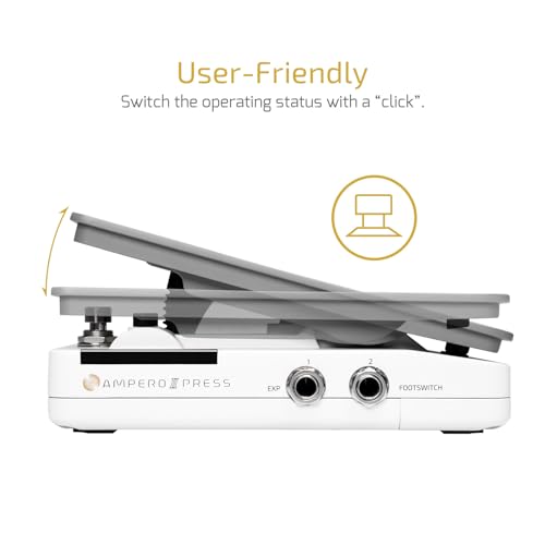 Hotone Ampero II Press エクスプレッション&スイッチングペダルの特徴・詳細 画像