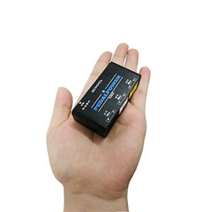 GOKKO AUDIO パワーサプライ エフェクターペダル用 エレキギター用 ギターエフェクター パワーサプライ 低ノイズ 6独立9V DC出力 電源供給(ミニ) 1