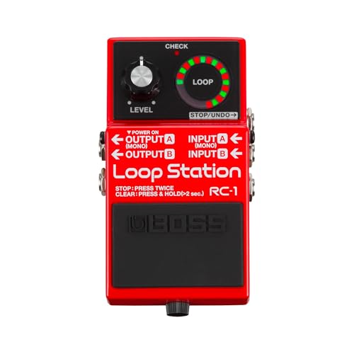 BOSS ボス ループステーション RC-1 ルーパー コンパクトペダル型 シンプル操作 練習/作曲/パフォーマンス Loop Station コンパクトエフェクター 1