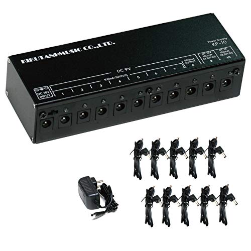 キクタニ エフェクター用パワーサプライ PSE認証 KP-10 1