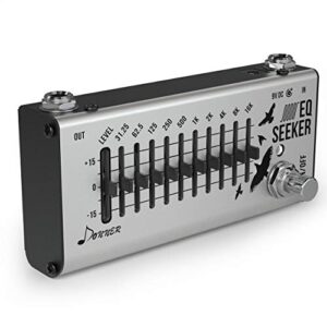 Donner イコライザー EQシーカー 10バンド EQ Equalizer エフェクター イコライザー ギターエフェクター ペダル (EQ Seeker) 1