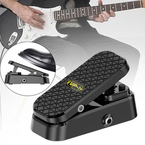 P Prettyia 【2025新登場】エクスプレッションペダル ユニバーサルエクスプレッション 外部ペダル エクステンションペダル ノイズなし 省スペース設計 軽量 コンパクト ボリュームペダル パッシブボリューム マルチエフェクト制御 音量コントロール ワウペダル ピッチシフト クッション付き セルフロックスイッチ エフェクトペダルの詳細・まとめ 画像