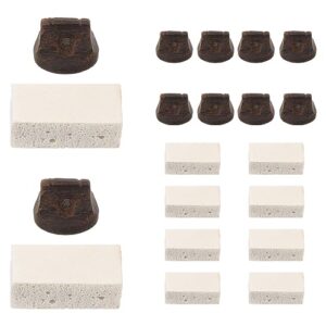 PRETYZOOM 10 セット ミュージカル7楽器7二胡7サウンド7ノイズ7軽減7ツール7二胡7ブリッジ7二胡7ブリッジ7サイレンサー7パッド7伝統的7ブリッジ 1