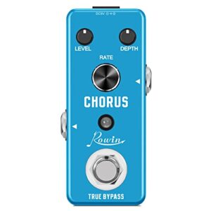 Rowin analog chorusアナログ コラースCHORUSギターエフェクトペダル LEF-304 1