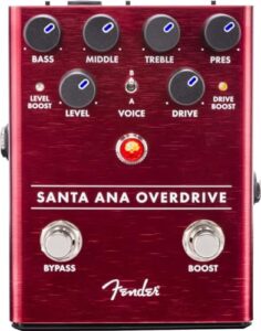 Fender エフェクター Santa Ana Overdrive Pedal(電池付属なし) 1
