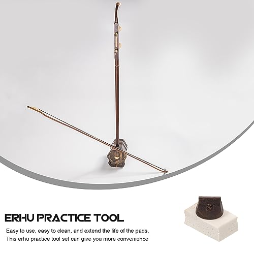 PRETYZOOM 10 セット ミュージカル7楽器7二胡7サウンド7ノイズ7軽減7ツール7二胡7ブリッジ7二胡7ブリッジ7サイレンサー7パッド7伝統的7ブリッジの特徴・詳細 画像