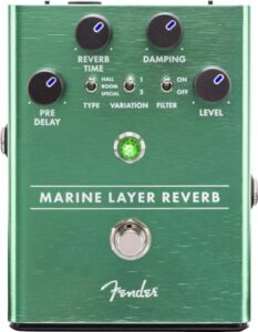 Fender エフェクター Marine Layer Reverb Pedal(電池付属なし) 1