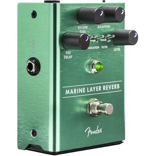 Fender エフェクター Marine Layer Reverb Pedal(電池付属なし)の特徴・詳細 画像