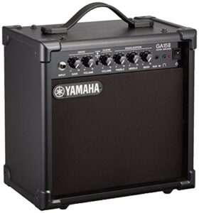 ヤマハ YAMAHA ギターアンプ GA15II ドライブ&クリーンの2チャンネル仕様 練習用に最適な小型アンプ Aux in機能を使ってセッション形式での練習が可能 ヘッドホン端子付き 1