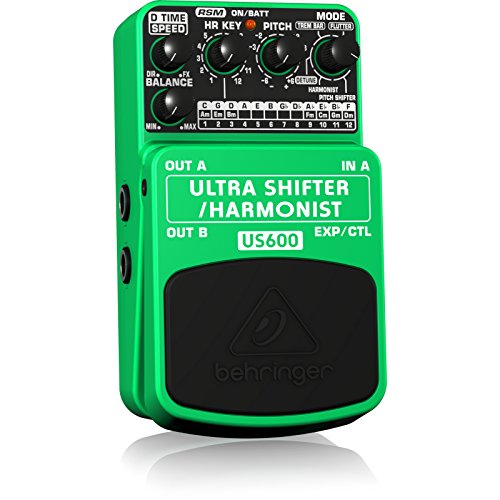Behringer ウルトラシフター/ハーモニスト Us600 アルティメットピッチシフター/ハーモニストエフェクトペダルの詳細・まとめ 画像
