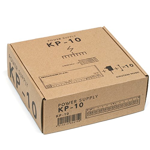 キクタニ エフェクター用パワーサプライ PSE認証 KP-10の特徴・詳細 画像