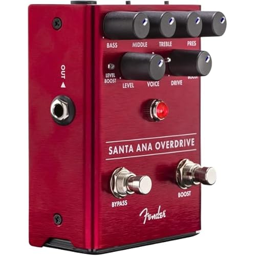 Fender エフェクター Santa Ana Overdrive Pedal(電池付属なし)の特徴・詳細 画像