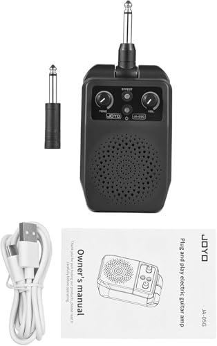 GEBYUIミニギターアンプ 充電式 1500mAh 音量調節可能 4 種エフェクト内蔵 即插即用 全エレキギター対応 ポータブルアンプの詳細・まとめ 画像