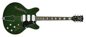VOX ヴォックス エレクトリック・セミホロー・ギター シングルPU3基搭載 Bobcat S66 イタリアン・グリーン 1