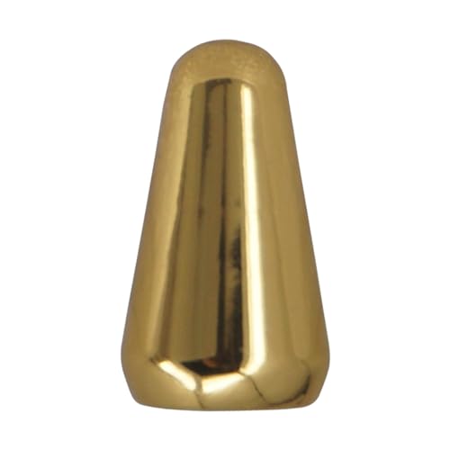 T Tooyful 2 個トグルスイッチノブチップキャップピックアップセレクタースイッチヒントハンドルピックアップセレクター用, 金の詳細・まとめ 画像