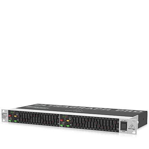 Behringer グラフィックイコライザー 15バンドステレオ フィードバック検出機能搭載 サブウーハー用出力搭載 ULTRAGRAPH PRO FBQ1502HDの特徴・詳細 画像