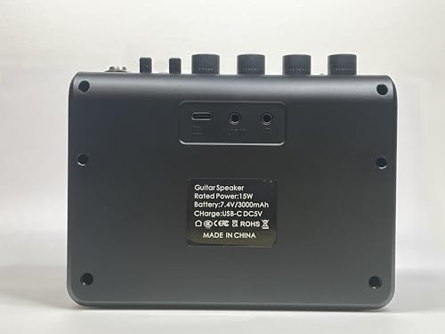 ギター用アンプ内蔵小型スピーカー EG10 PRO GUITAR AMPLIFIER (ブラック)の特徴・詳細 画像