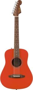 Fender/California Standard Redondo Mini with Bag Spruce Top Fiesta Red フェンダー [ショートスケール] 1