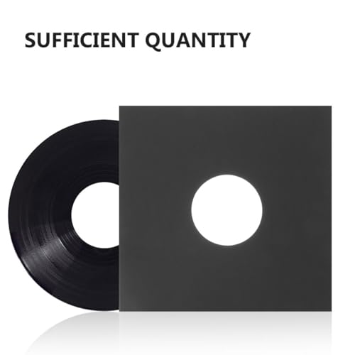 TOVINANNA ビニールレコードインナースリーブ 8枚セット 二重層静電気防止仕様 耐久性PO素材製 レコード収納 保護用バッグ DJ機器アクセサリーの特徴・詳細 画像