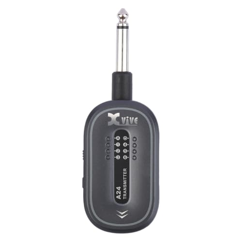 Xvive エックスバイブ A24 Guitar Wireless System XV-A24 Grey ギター用ワイヤレスシステム グレイの詳細・まとめ 画像