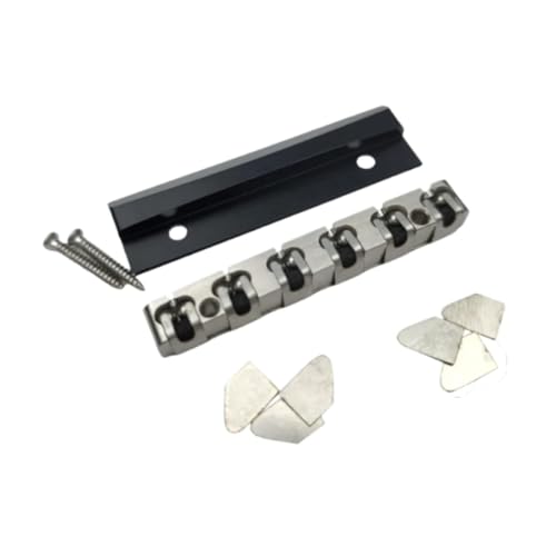 TISHITA ステンレススチールギターナット、エレキギター用のローラーナット43mm、プロの取り付けハードウェア、交換部品の外観・全体像 画像