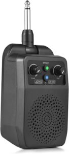 GEBYUIミニギターアンプ 充電式 1500mAh 音量調節可能 4 種エフェクト内蔵 即插即用 全エレキギター対応 ポータブルアンプ 1