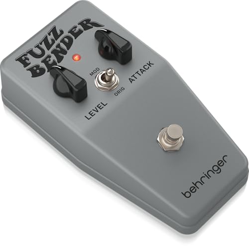 ベリンガー Behringer ビンテージスタイルファズペダル 伝説的なファズペダルを再現 2モード搭載 コンパクトなメタル筐体 FUZZ BENDERの特徴・詳細 画像