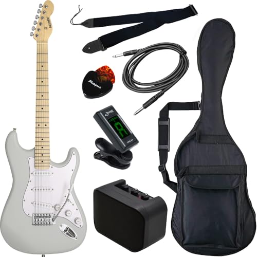 SELDER セルダー エレキギター ストラトキャスタータイプ サクラ楽器オリジナル ST-16M/AG 初心者入門ベーシックセットの外観・全体像 画像