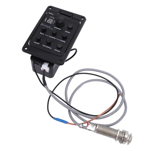 SENECESLI ミュージシャンのための音色能力のためのスイープ周波数コントロールを備えたギタープリアンプアンプイコライザー 素材 ABS 練習とパフォーマンス用の 1 ユニットの特徴・詳細 画像